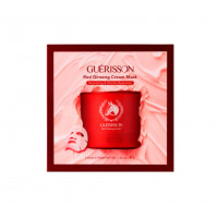 Антивозрастная тканевая маска с красным женьшенем и керамидами Guerisson Red Ginseng Cream Mask